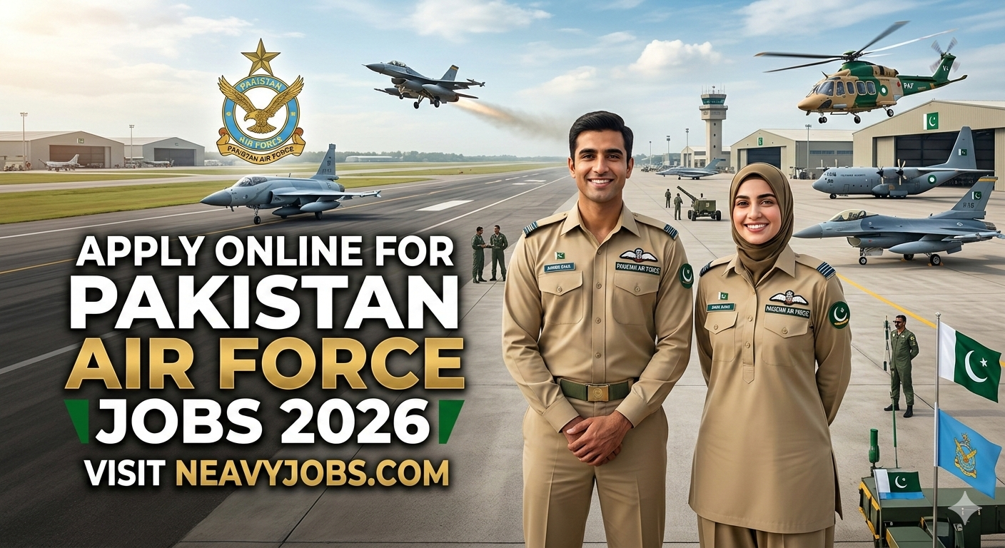 Pakistan Air Force Jobs 2026 – Apply Online, Eligibility, Salary & Complete Guide