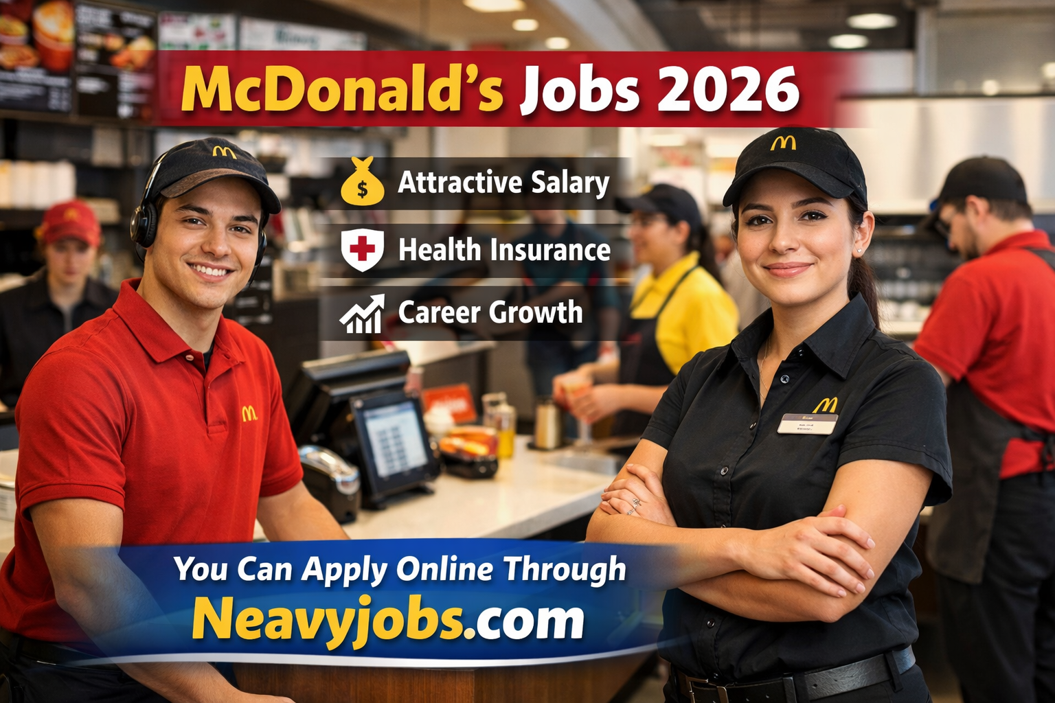 McDonald's Jobs 2026 in Pakistan – Latest Vacancies for online Apply